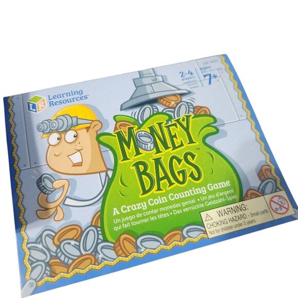 Money Bags A Crazy Coin Counting Educational Board Game By Learning Resources - Picture 4 of 7
